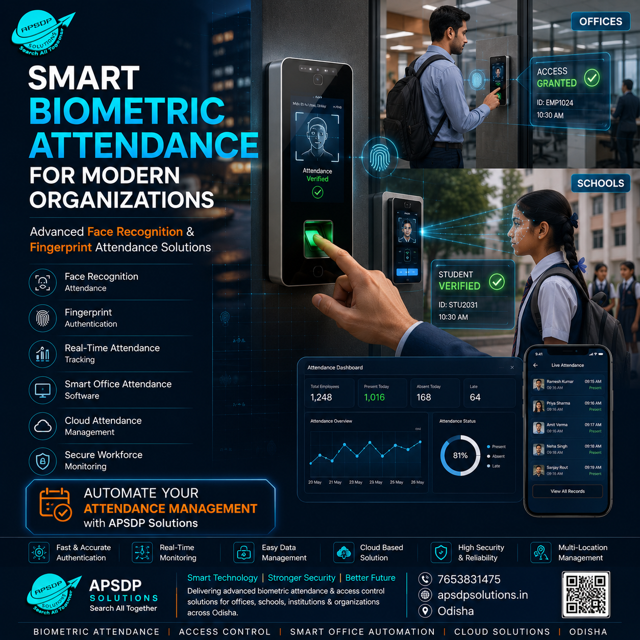 Why Offices and Schools Are Switching to Biometric Attendance Systems